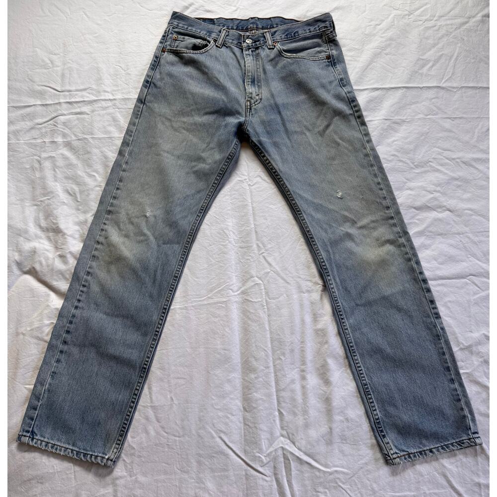 Levi’s 505 Jeans 33x32 Light Wash Straight Leg Classic Fit Men’s